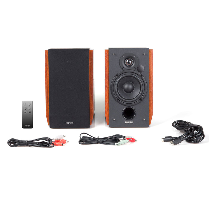 Edifier R1700BT Bluetooth Bookshelf Speakers - Powered 2.0 Active Wood Speaker