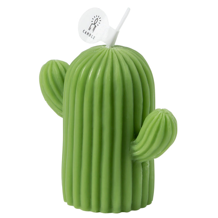 Cactus Shaped Scented Candle with English Pear and Freesia Fragrance