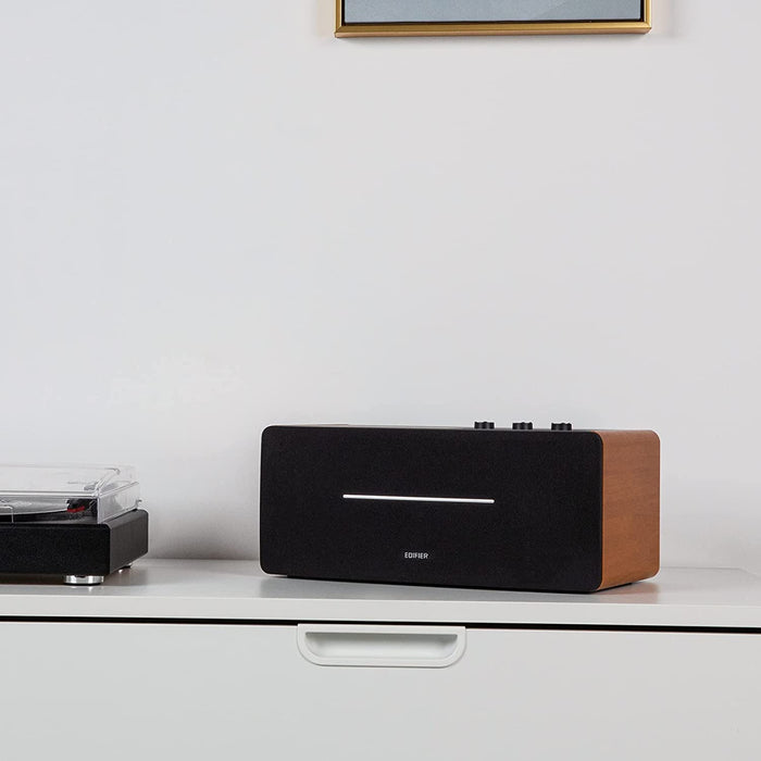 Edifier D12 Tabletop Desktop Stereo Bluetooth Speaker- Wooden Enclosure