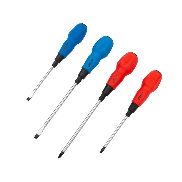 Jetech Soft Grip Screwdriver Set, Phillips and Slotted, 4PCS