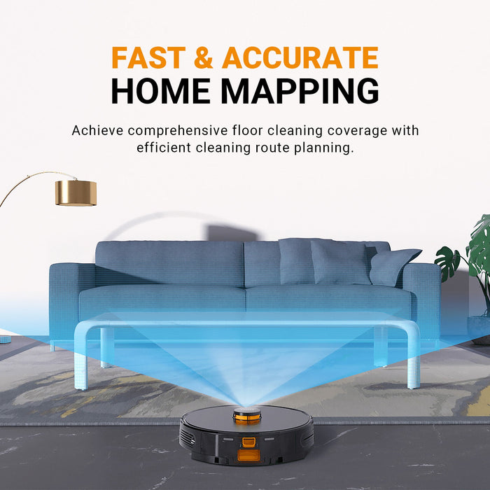 IMOU Self-Charging Robotic Vacuums with Auto Disposal, Lidar Navigation Smart Mapping