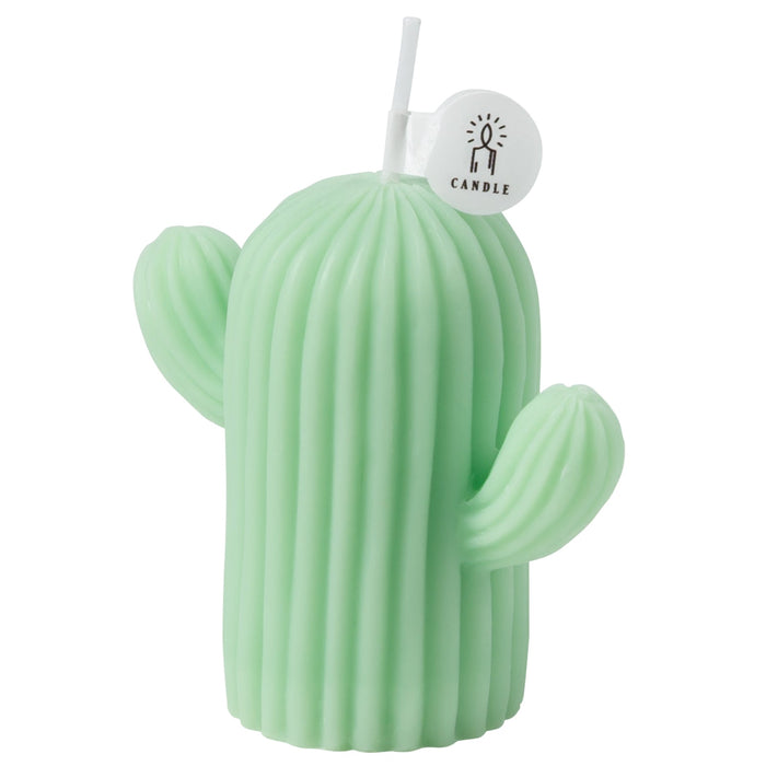 Cactus Shaped Scented Candle with English Pear and Freesia Fragrance