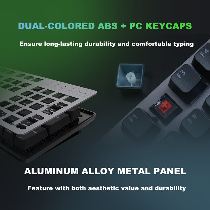 XIAOMI G03 Full Size Mechanical Wired Gaming Keyboard, Grey