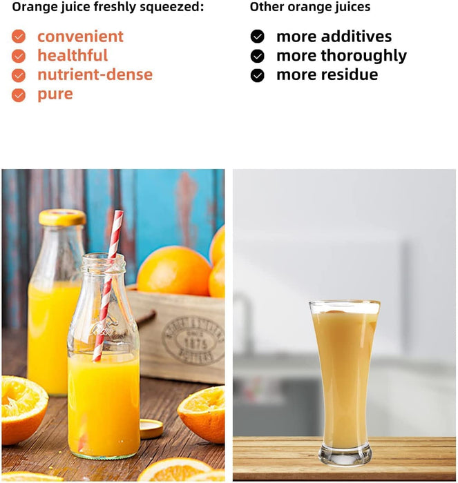 Orange Juicer, Electric Citrus Juicer, Orange Juicer, 28oz Capacity