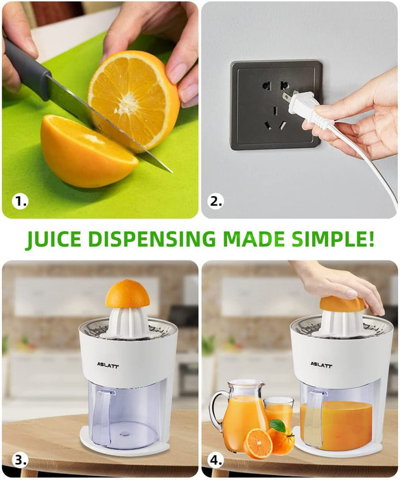Orange Juicer, Electric Citrus Juicer, Orange Juicer, 28oz Capacity