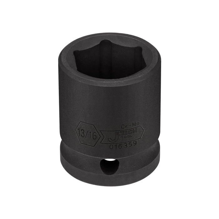 Jetech 1/2 Inch Drive 13/16 Inch Standard Impact Socket, SAE