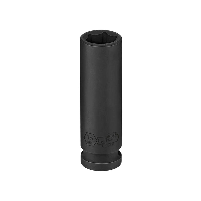 Jetech 1/2 Inch Drive 16mm Deep Impact Socket, Metric