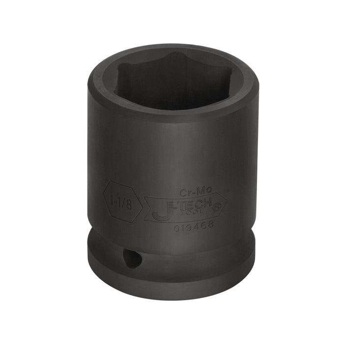 Jetech 3/4 Inch Drive 1-1/8 Inch Standard Impact Socket, SAE