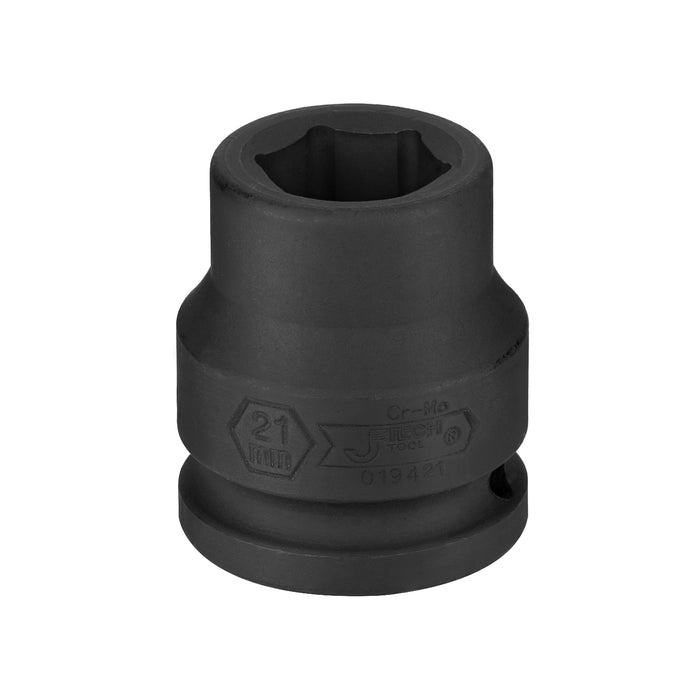 Jetech 3/4 Inch Drive 21mm Standard Impact Socket, Metric