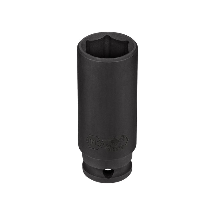 Jetech 3/8 Inch Drive 11/16 Inch Deep Impact Socket, SAE