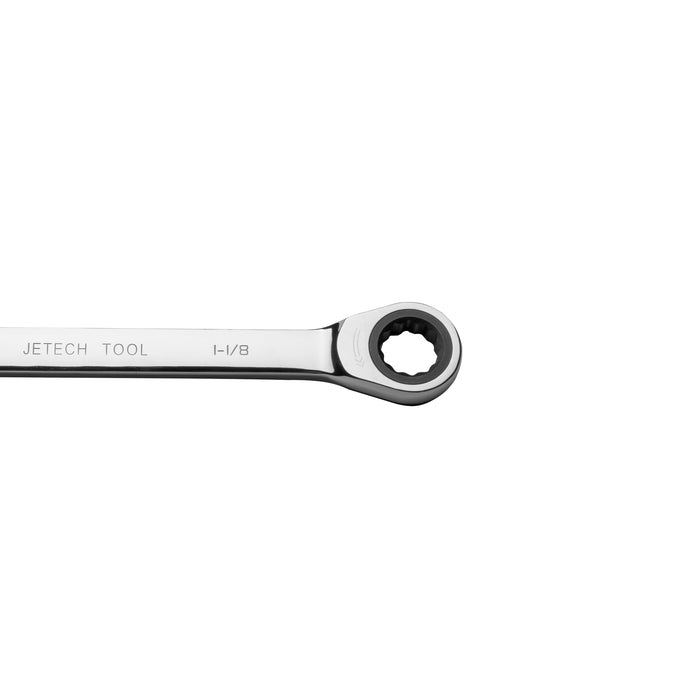 Jetech 1-1/8 Inch Ratcheting Combination Wrench, SAE