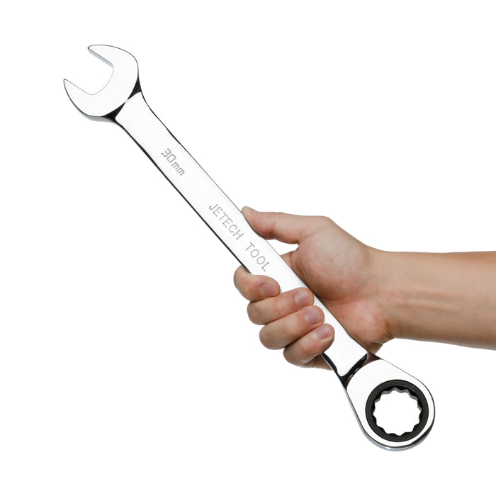 Jetech 30mm Ratcheting Combination Wrench, Metric