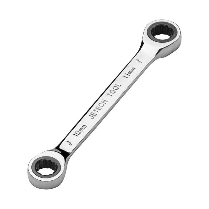Double Box End Ratchet Wrench 10x11mm