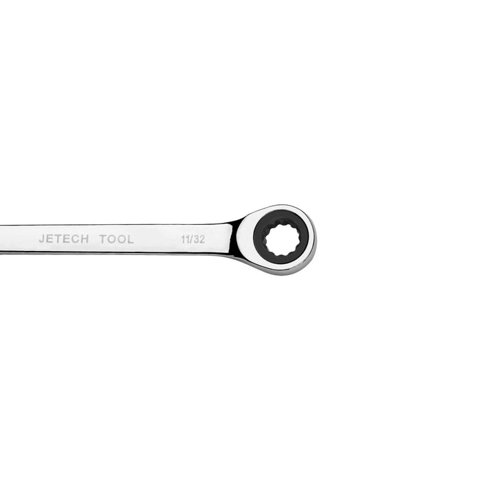 Jetech Double Box End Ratcheting Wrench (5/16 Inch x 11/32 Inch), SAE