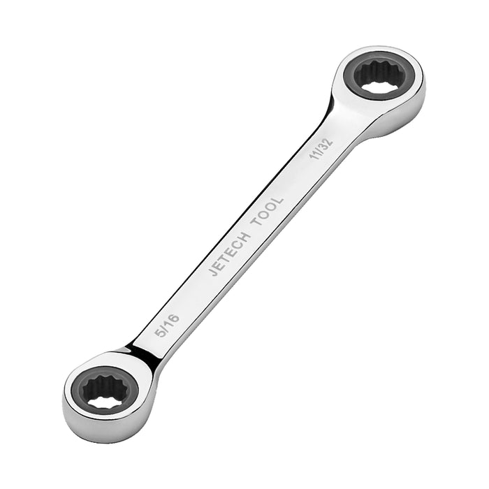 Double Box End Ratchet Wrench 5/16"x11/32"