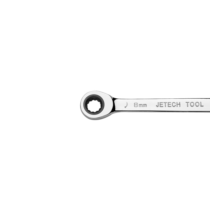 Jetech Double Box End Ratcheting Wrench (8mm x 9mm), Metric