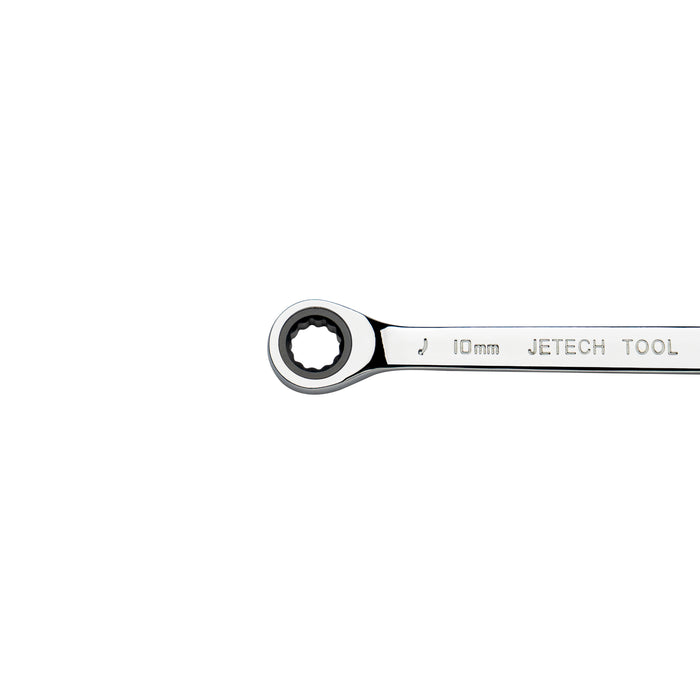 Jetech Double Box End Ratcheting Wrench (10mm x 11mm), Metric