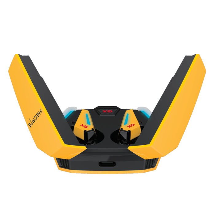 HECATE GX07 True Wireless Bluetooth Gaming Earbuds - Yellow