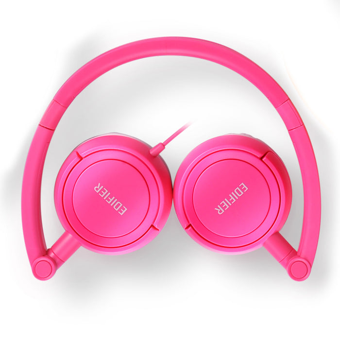 Edifier H650 On-Ear Headphones - Foldable and Lightweight Headphone - Pink