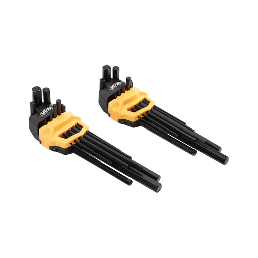 18pcs Long +D2:D33Arm Hex Key set





CRV Steel, Black finish