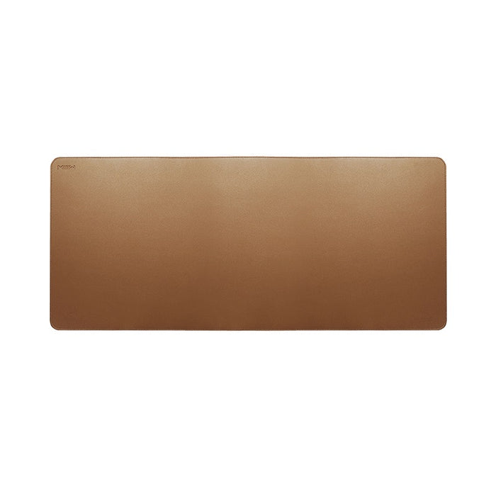 MIIIW M24 Oversized Leather Cork Mouse Pad,Brown