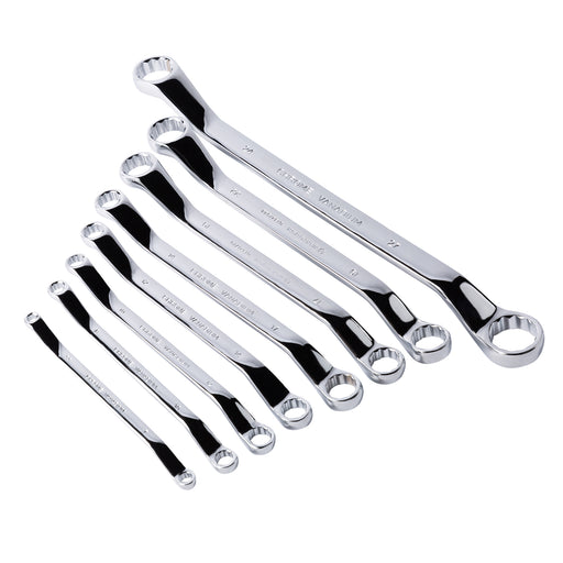 8pcs Double Box Spanner Set CR-V Steel