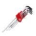 9pc Extra Long Arm Hex Key Set,SAE