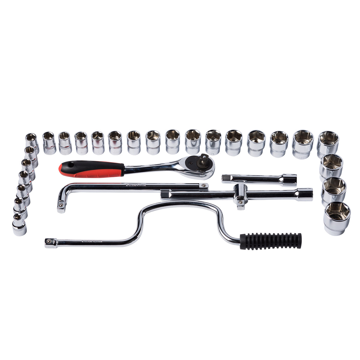 MAXPOWER 32PCS 1 2 Drive Socket Wrench Set Industrial Grade Metric maxpower-32pcs-1-2-drive-socket-wrench-set-industrial-grade-metric
