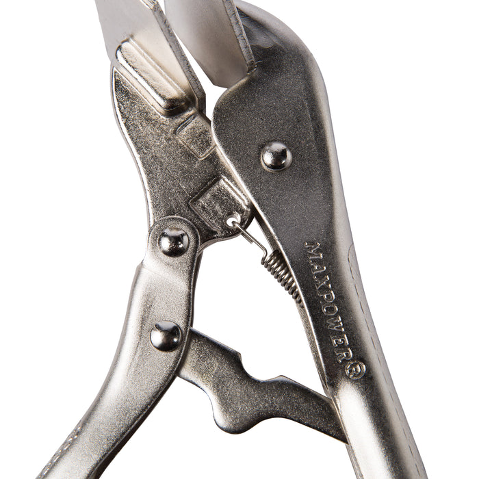 MAXPOWER Locking Sheet Metal Clamp, 8 Inch