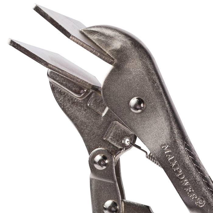 MAXPOWER Locking Sheet Metal Clamp, 8 Inch