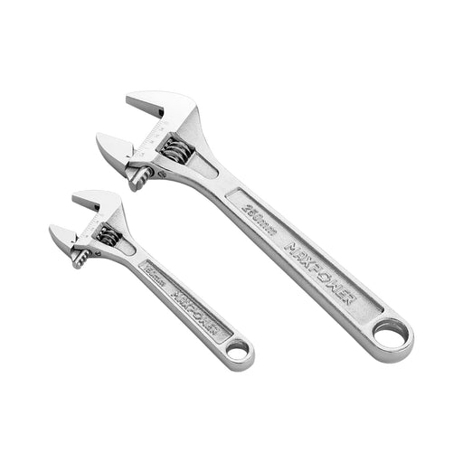 2 pcs set,6''10''heavy duty wide opening Adjustable Wrenches