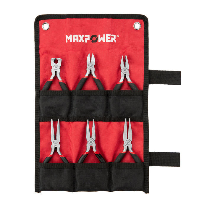 MAXPOWER 6PCS Mini Pliers Set