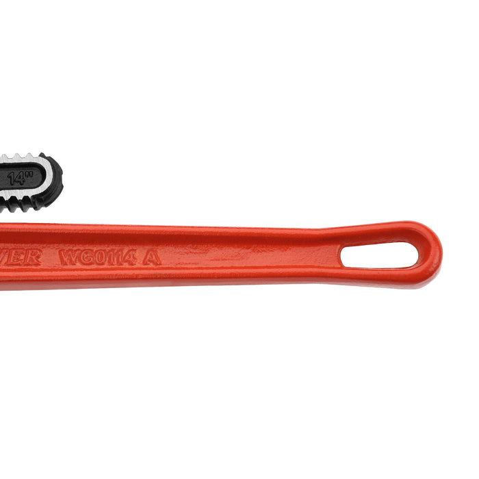 MAXPOWER Heavy Duty Straight Pipe Wrench, 14 Inch(350mm)