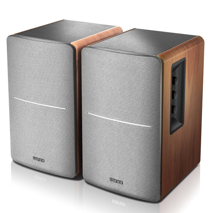 Edifier R1280DB Powered Bluetooth Bookshelf Speakers - Optical Input - Wood