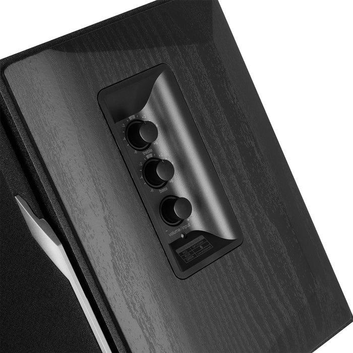Edifier R1380DB Active Bluetooth Bookshelf Speakers - Black