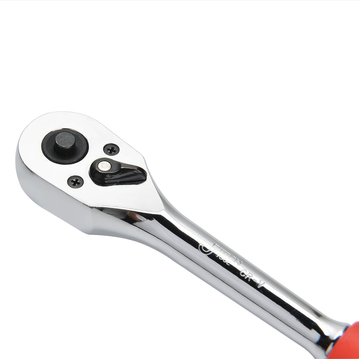 Jetech 3/8 Inch Drive Quick-Release Ratcheting Wrench
