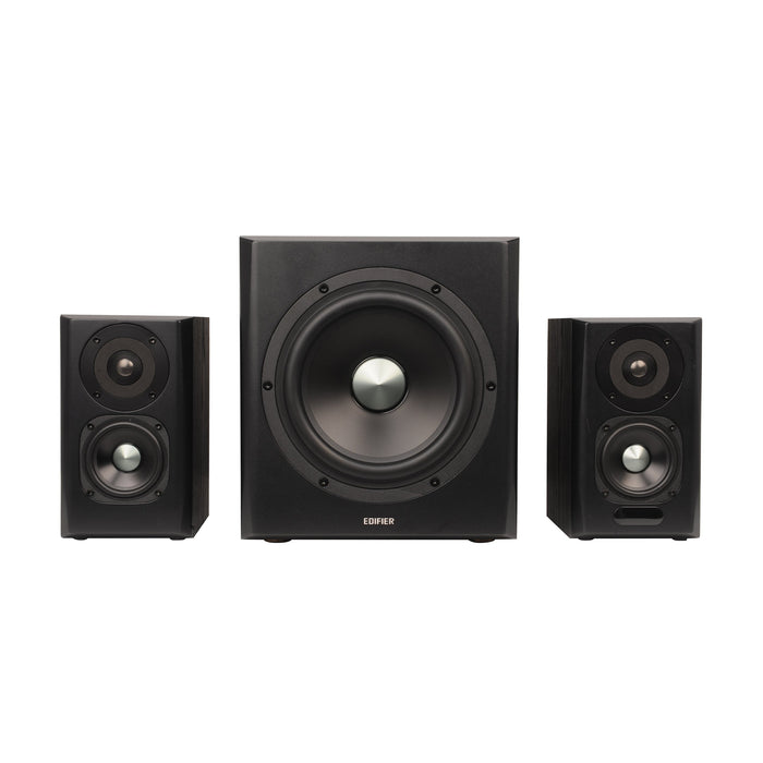 (Certified Refurbished) Edifier S351DB Bookshelf Speaker and Subwoofer 2.1 Speaker System Bluetooth V4.0 aptX