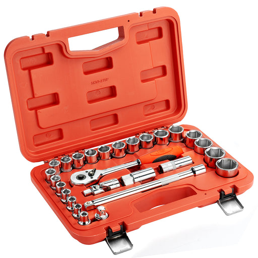 1/2" 27PCS Socket Set Metric