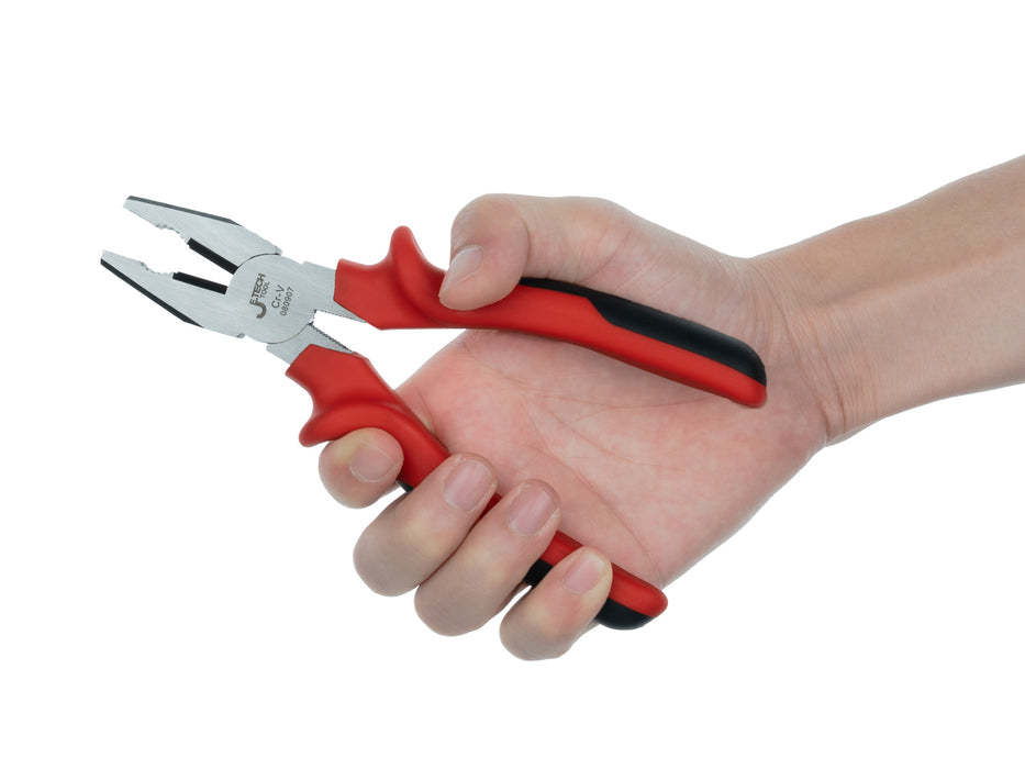 thumbnail image 2 of JETech Jetech 7-1/2 Inch Combination Pliers With Hard Cutting Edge And Ergonomic Handle 2 of 11