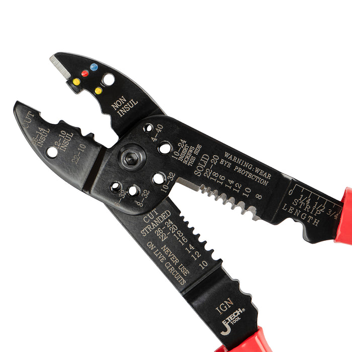 Jetech Multi-Functional Wire Stripper, 8 Inch