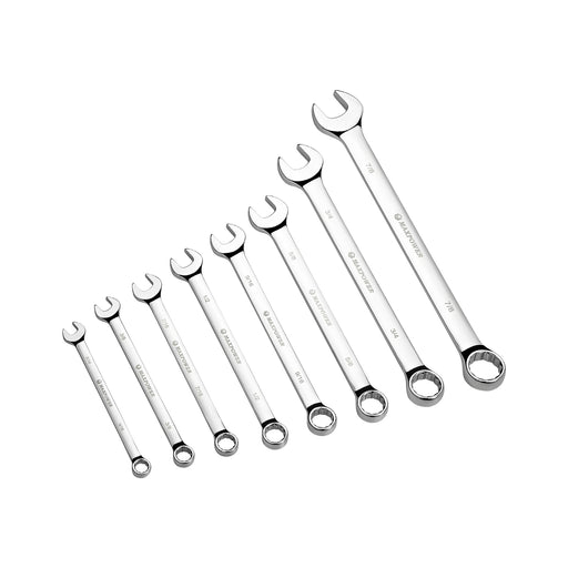 8pcs SAE Combination Wrench Set