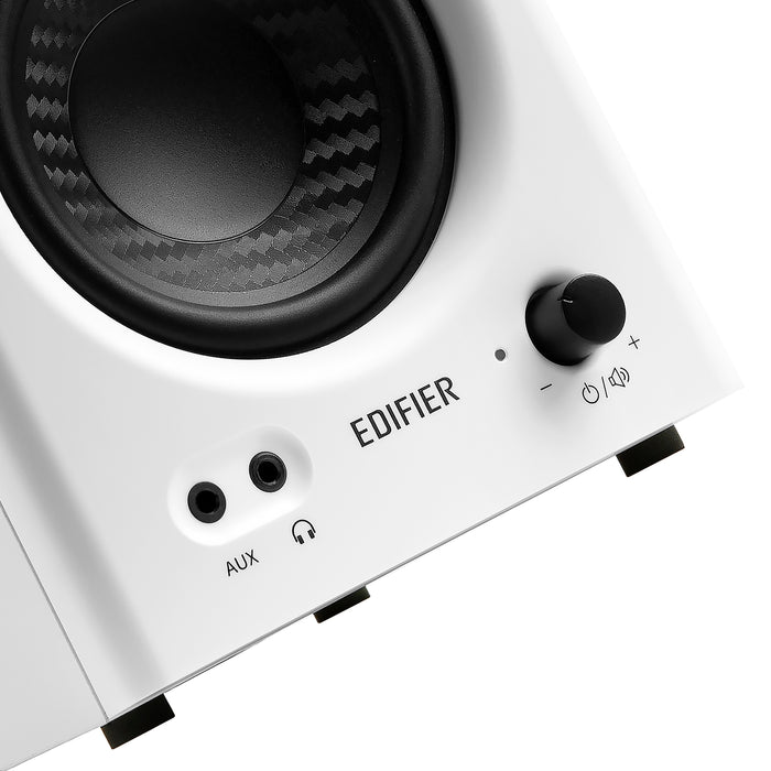 Edifier MR4 Powered Studio Monitor Speakers - White (Pair)